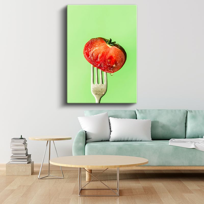 Sulu Domates - Taze Sebze Kanvas Tablo