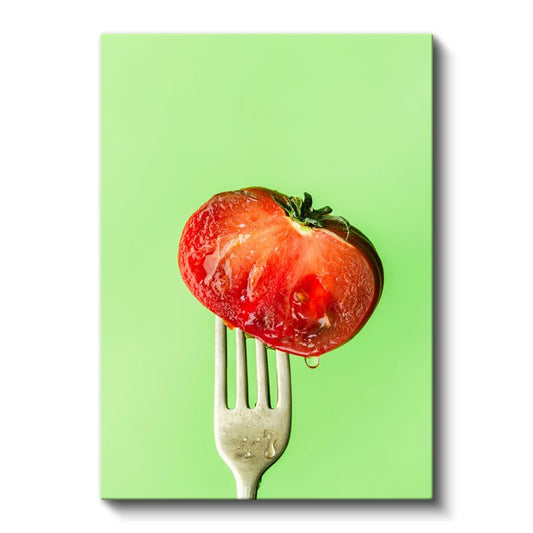 Sulu Domates - Taze Sebze Kanvas Tablo