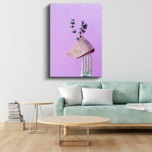 Lavanta Peynir - Aromatik Gastronomi Kanvas Tablo