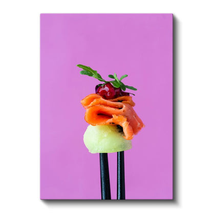 Somon Füzyon - Modern Japon Mutfağı Kanvas Tablo