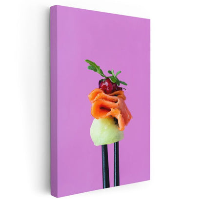 Somon Füzyon - Modern Japon Mutfağı Kanvas Tablo