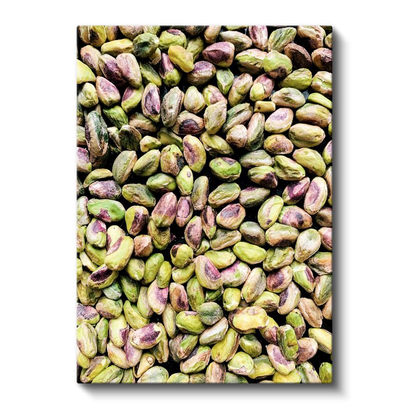 Antep Fıstığı - Doğal Kuruyemiş Dokusu Kanvas Tablo