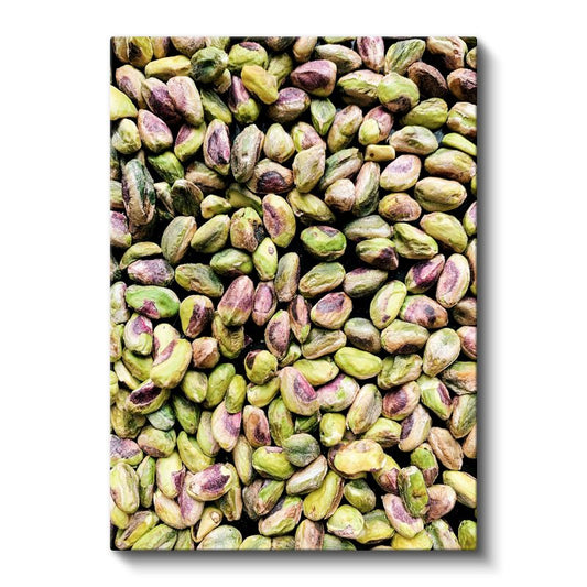 Antep Fıstığı - Doğal Kuruyemiş Dokusu Kanvas Tablo