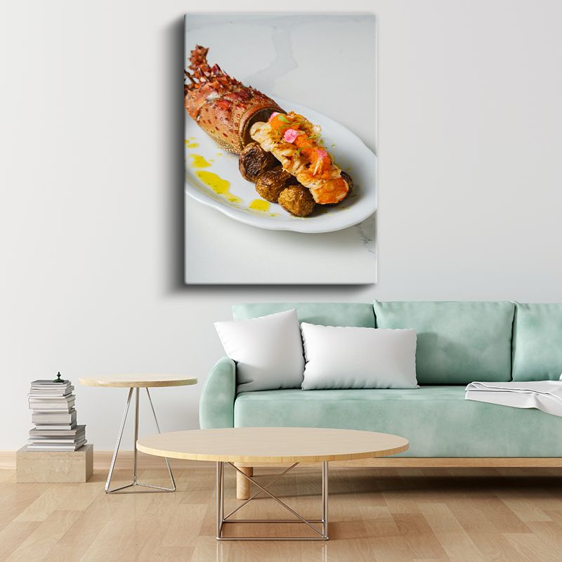 Deniz Mahsulleri Şöleni - Gurme Sunum Kanvas Tablo