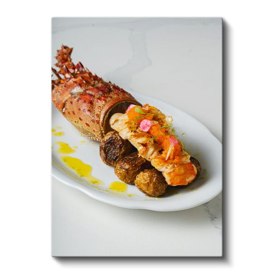 Deniz Mahsulleri Şöleni - Gurme Sunum Kanvas Tablo