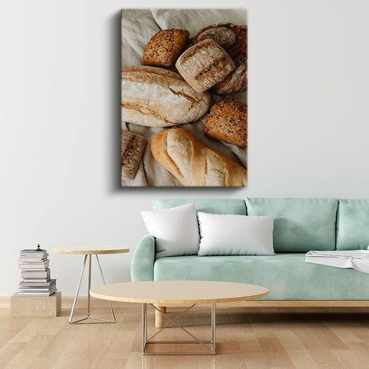 Artisan Ekmekler - El Yapımı Fırın Lezzetleri Kanvas Tablo