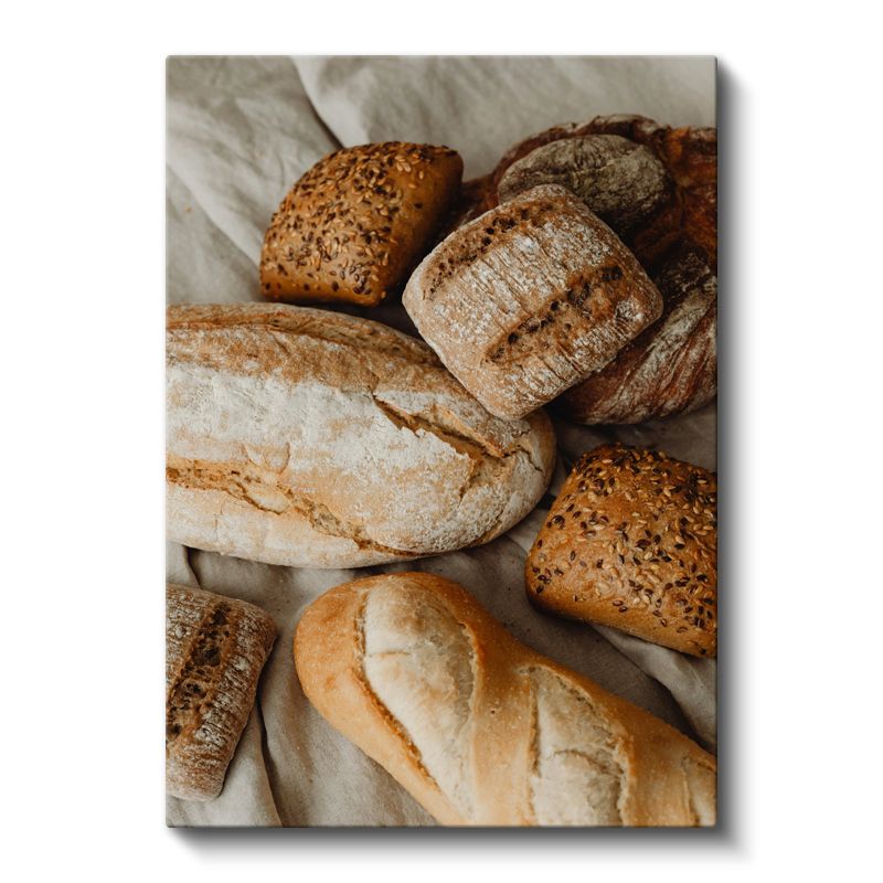 Artisan Ekmekler - El Yapımı Fırın Lezzetleri Kanvas Tablo