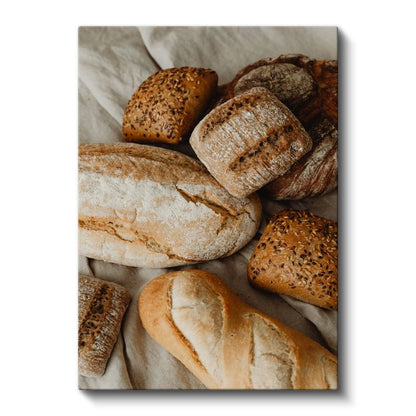 Artisan Ekmekler - El Yapımı Fırın Lezzetleri Kanvas Tablo