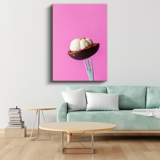 Mangostin Meyvesi - Egzotik Tropikal Lezzet Kanvas Tablo