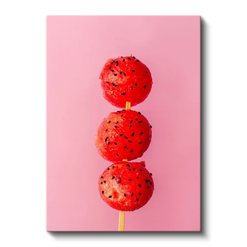 Karpuz Topları - Tatlı Yaz Lezzeti Kanvas Tablo