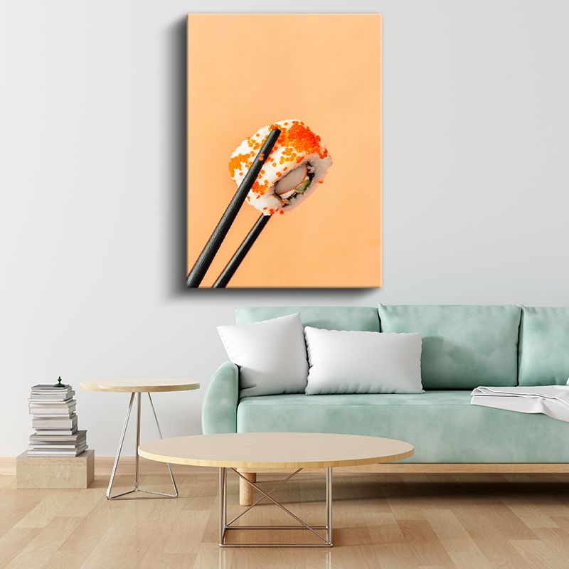 Sushi Sanatı - Çubukla Tutulan Lezzet Kanvas Tablo
