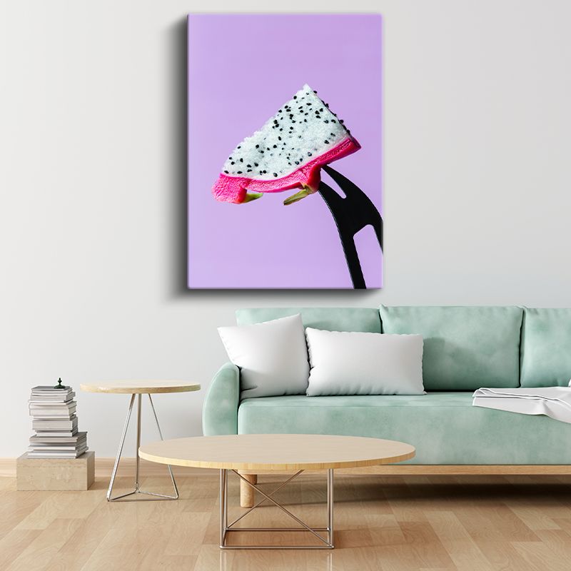 Ejder Meyvesi - Egzotik Dilim Sunumu Kanvas Tablo