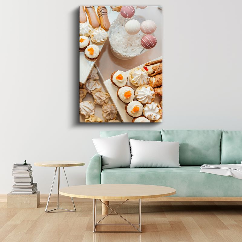 Tatlı Şöleni - Renkli Pastane Lezzetleri Kanvas Tablo