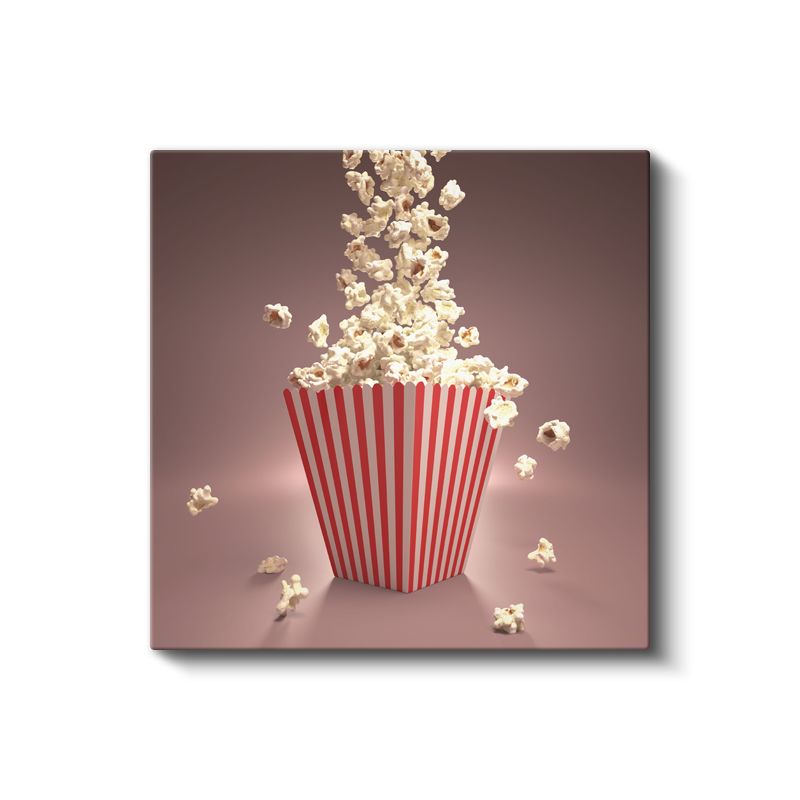 Patlayan Mısırlar - Eğlence Zamanı Kanvas Tablo