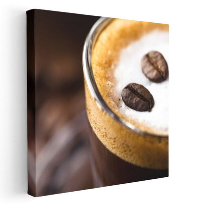 Espresso - Kahve Tutkunları Kanvas Tablo