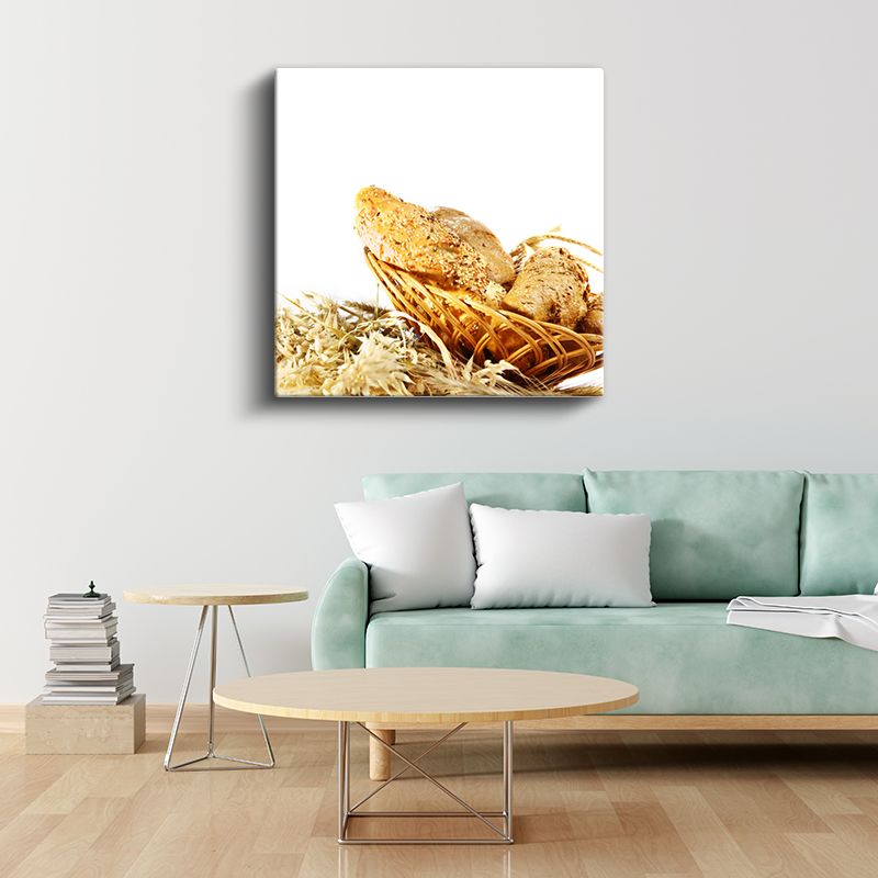 Taze Ekmekler - Fırından Sofraya Kanvas Tablo