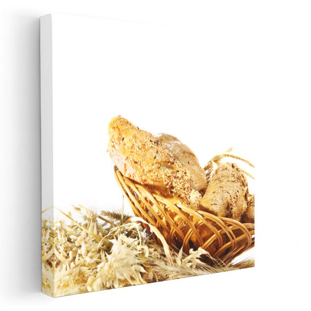 Taze Ekmekler - Fırından Sofraya Kanvas Tablo
