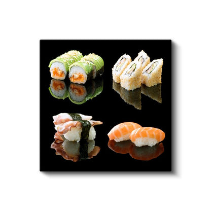 Suşi Çeşitleri - Japon Mutfağının Lezzetli Sanatı Kanvas Tablo