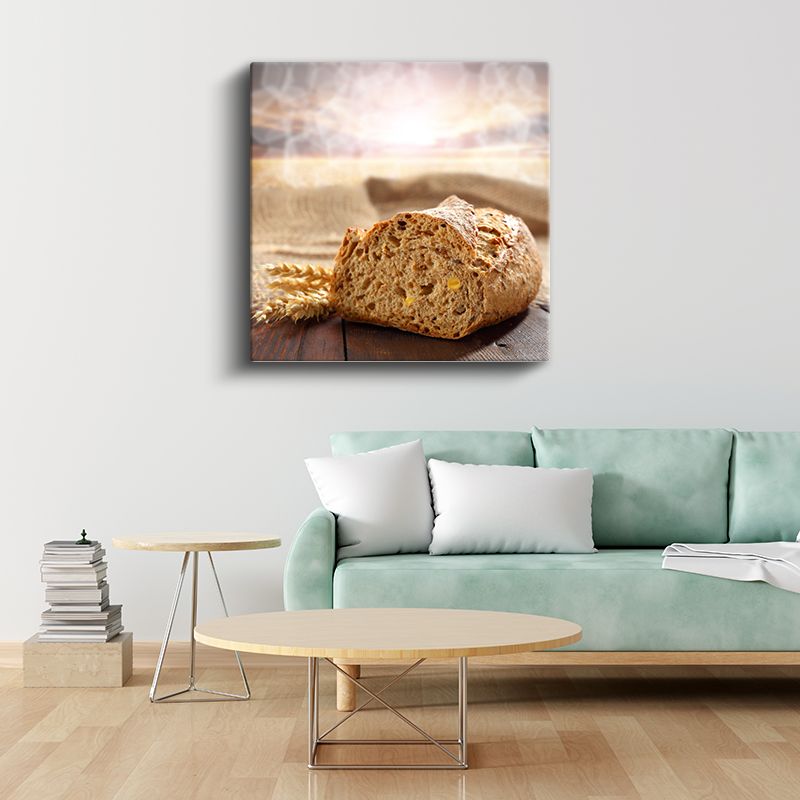 Dilimlenmiş Ekşi Maya - Ev Yapımı Ekmek Keyfi Kanvas Tablo