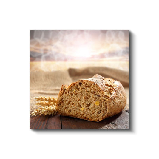 Dilimlenmiş Ekşi Maya - Ev Yapımı Ekmek Keyfi Kanvas Tablo