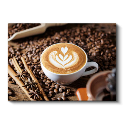 Latte Art - Özel Tasarımlı Kahve Deneyimi Kanvas Tablo