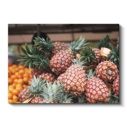 Ananas Bolluğu - Taze Tropikal Meyve Kanvas Tablo