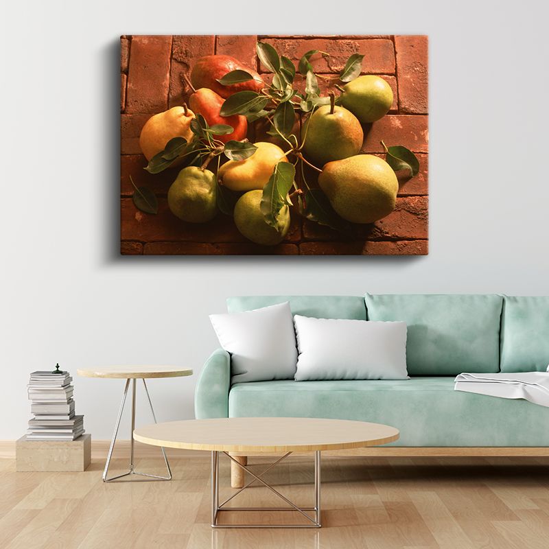Armut Çeşitleri - Doğal Bahçe Ürünleri Kanvas Tablo