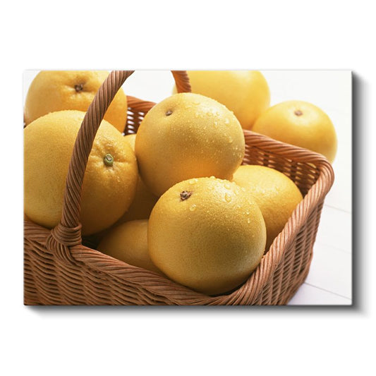 Portakal Sepeti - Tatlı Turunçgiller Kanvas Tablo
