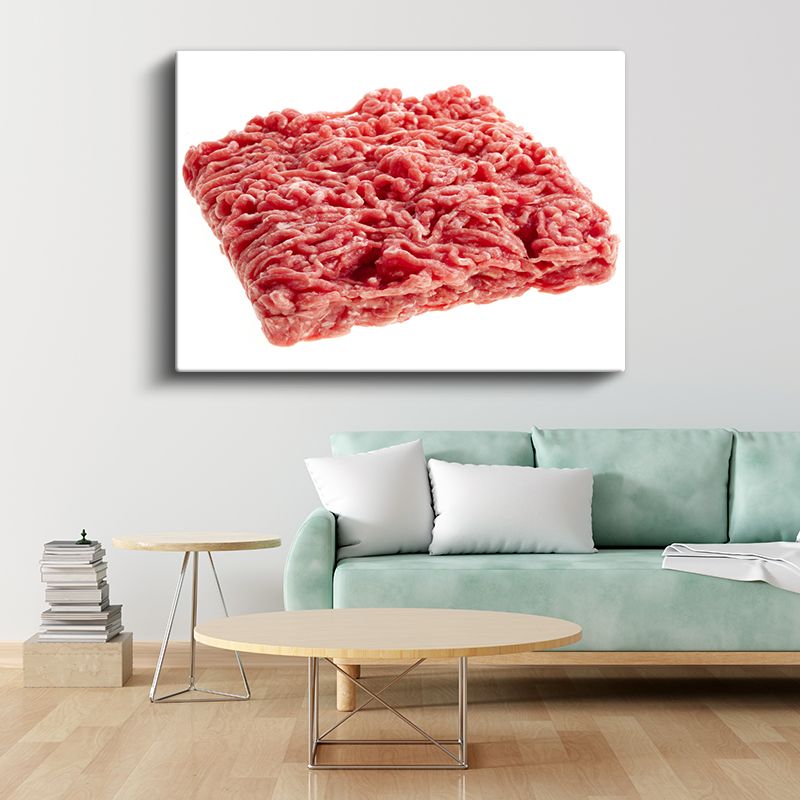 Taze Kıyma - Mutfağın Vazgeçilmez Malzemesi Kanvas Tablo