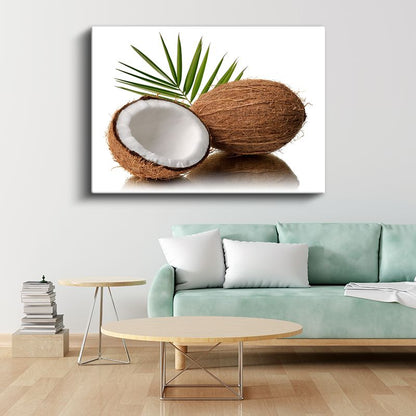 Hindistan Cevizi - Tropikal Lezzet Deneyimi Kanvas Tablo