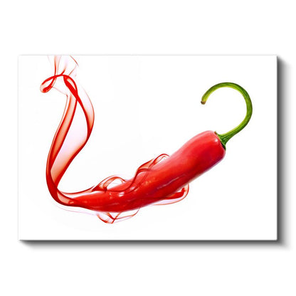 Ateşli Kırmızı Biber - Baharatlı Lezzet Dokunuşu Kanvas Tablo