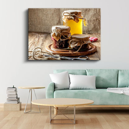 El Yapımı Reçeller - Geleneksel Tatlar Koleksiyonu Kanvas Tablo