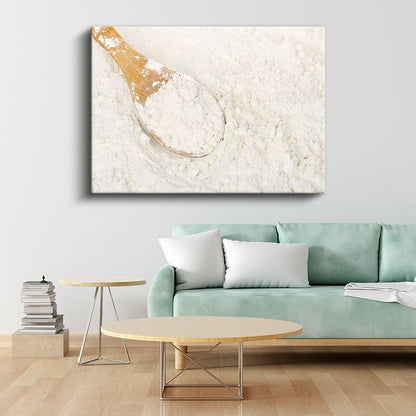 Beyaz Un - Hamur İşlerinin Ana Malzemesi Kanvas Tablo