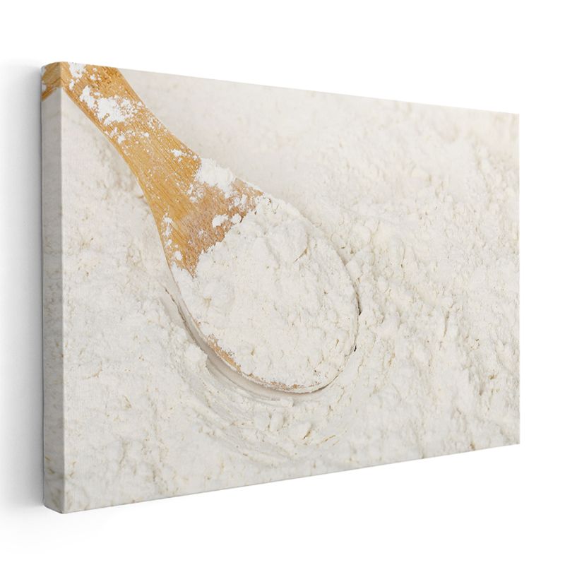Beyaz Un - Hamur İşlerinin Ana Malzemesi Kanvas Tablo