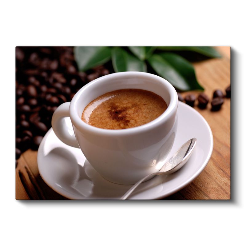 İtalyan Espresso - Kahve Keyfi Kanvas Tablo