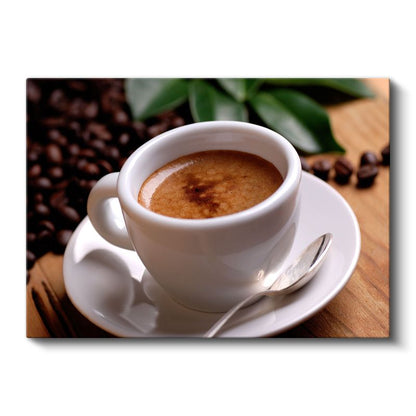 İtalyan Espresso - Kahve Keyfi Kanvas Tablo