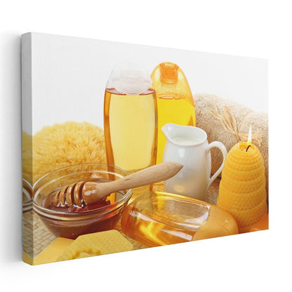 Bal Koleksiyonu - Doğal Tatlandırıcılar Kanvas Tablo