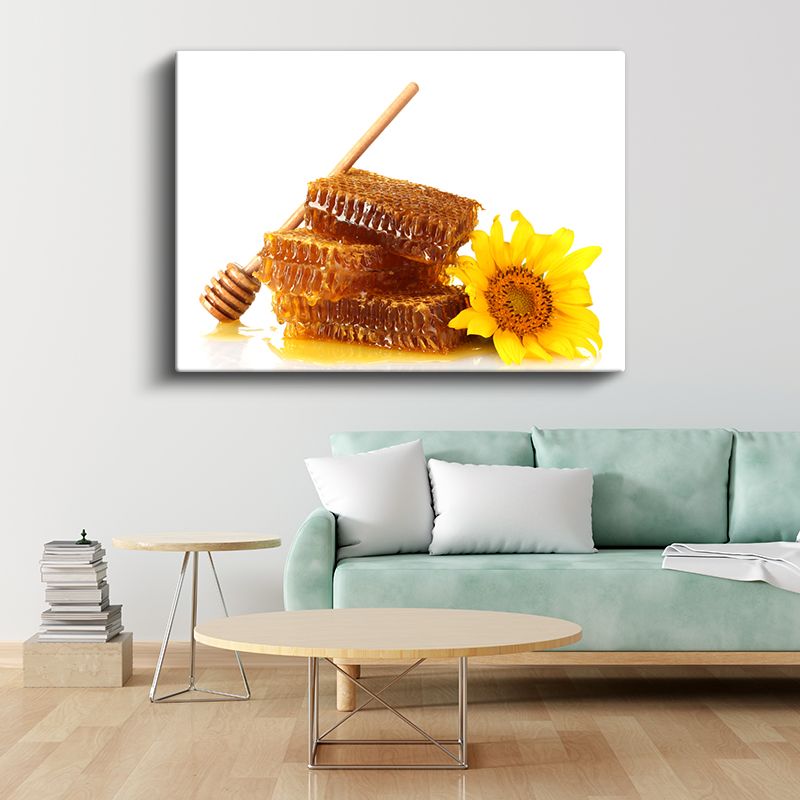 Bal Peteği - Doğal Tatlı Hazinesi Kanvas Tablo