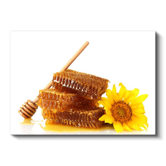 Bal Peteği - Doğal Tatlı Hazinesi Kanvas Tablo