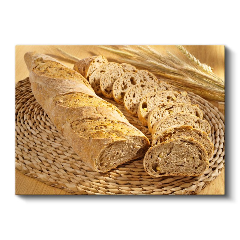 Geleneksel Ekmek - El Yapımı Baget Kanvas Tablo