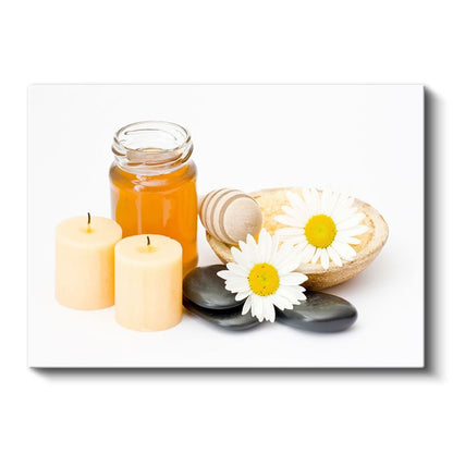 Organik Bal - Spa Konsepti Kanvas Tablo