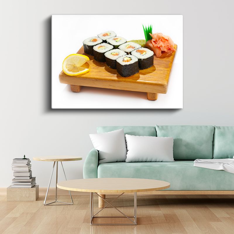 Sushi Tabağı - Japon Mutfağı Kanvas Tablo