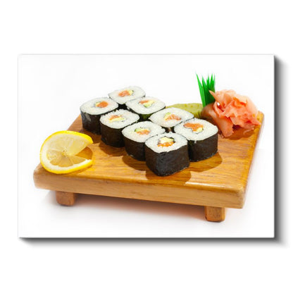 Sushi Tabağı - Japon Mutfağı Kanvas Tablo