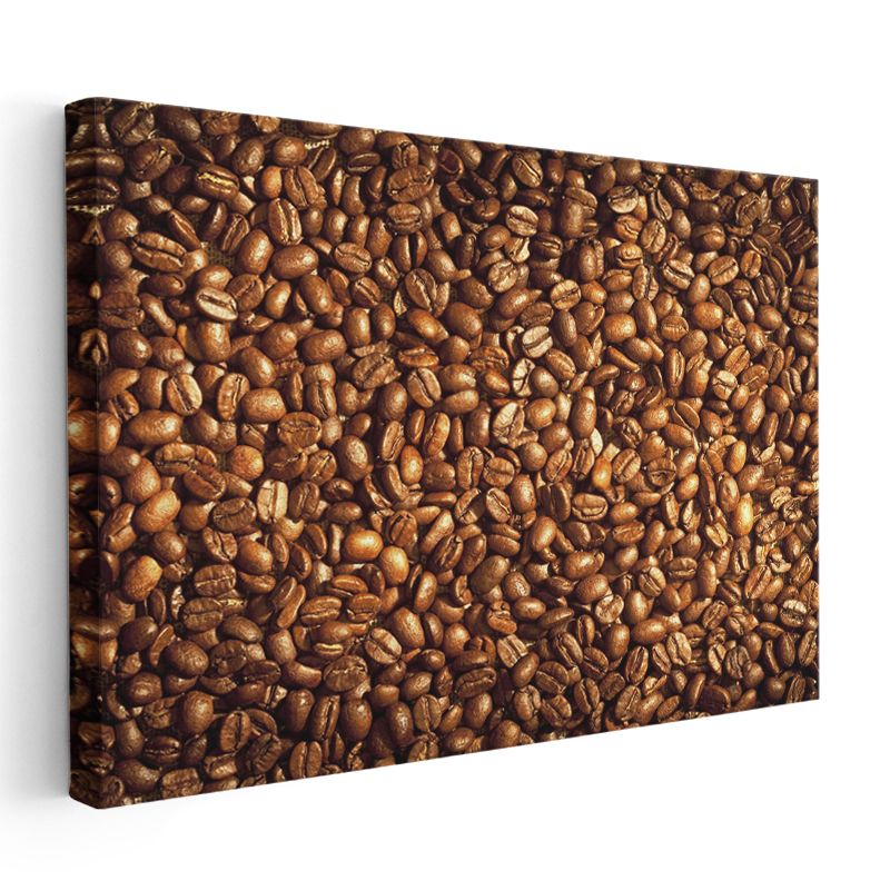 Kahve Çekirdekleri - Taze Kavrulmuş Aromalı Kanvas Tablo