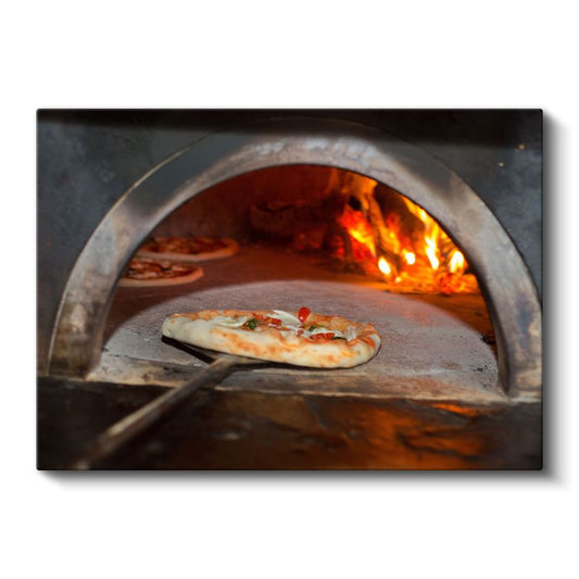 Taş Fırın Pizza - Geleneksel İtalyan Lezzeti Kanvas Tablo