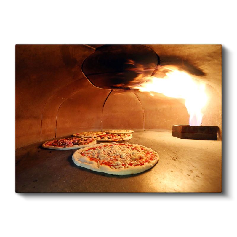 İtalyan Pizzası - Taş Fırında Geleneksel Lezzet Kanvas Tablo