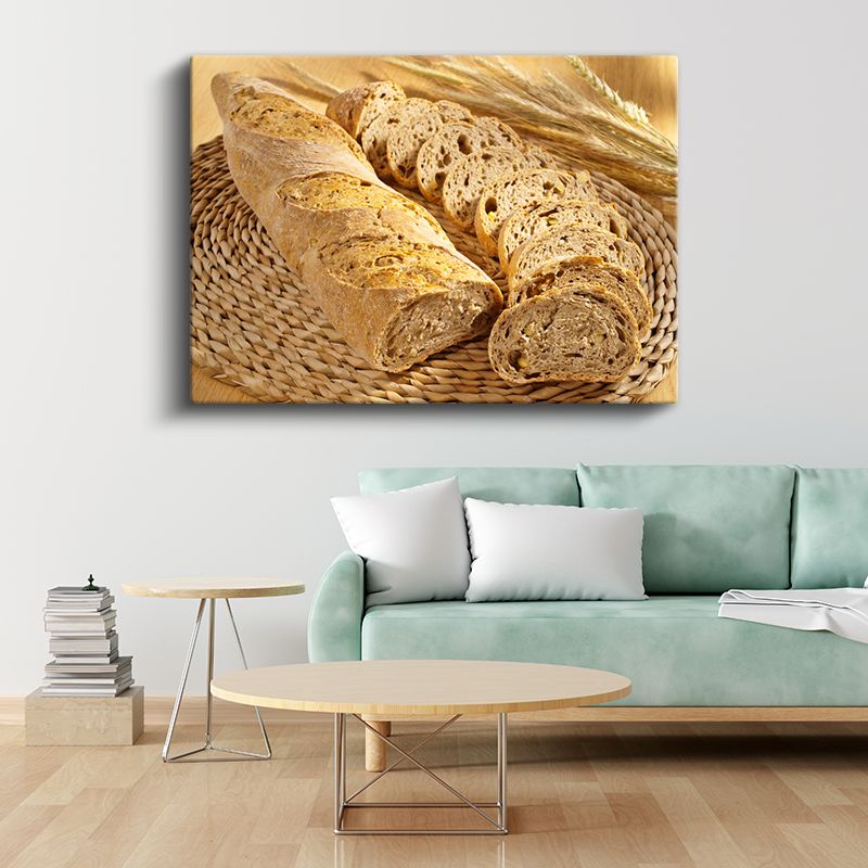 Baget Ekmek - Geleneksel Fırın Lezzeti Kanvas Tablo