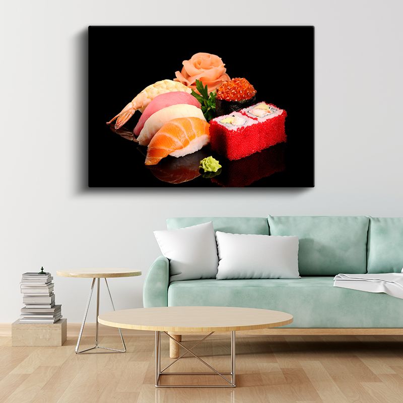 Suşi Tabağı - Japon Mutfağı Lezzetleri Kanvas Tablo