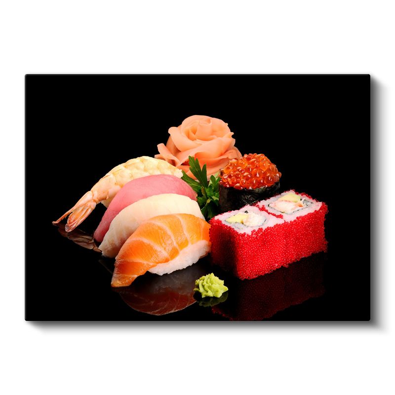 Suşi Tabağı - Japon Mutfağı Lezzetleri Kanvas Tablo