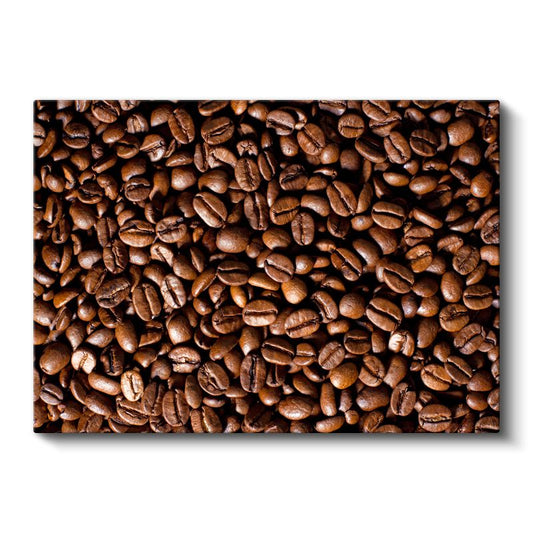 Kavrulmuş Kahve - Zengin Aroma Kanvas Tablo